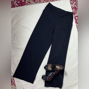Ann Taylor Dark Navy Blue Trousers Sz 8